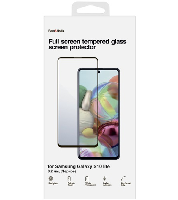 Защитное стекло Barn&Hollis Galaxy S10 lite 0.2 мм черное, Galaxy S10 lite 0.2 мм черное
Защитное стекло Barn&Hollis Galaxy S10 lite 0.2 мм черное, Galaxy S10 lite 0.2 мм черное