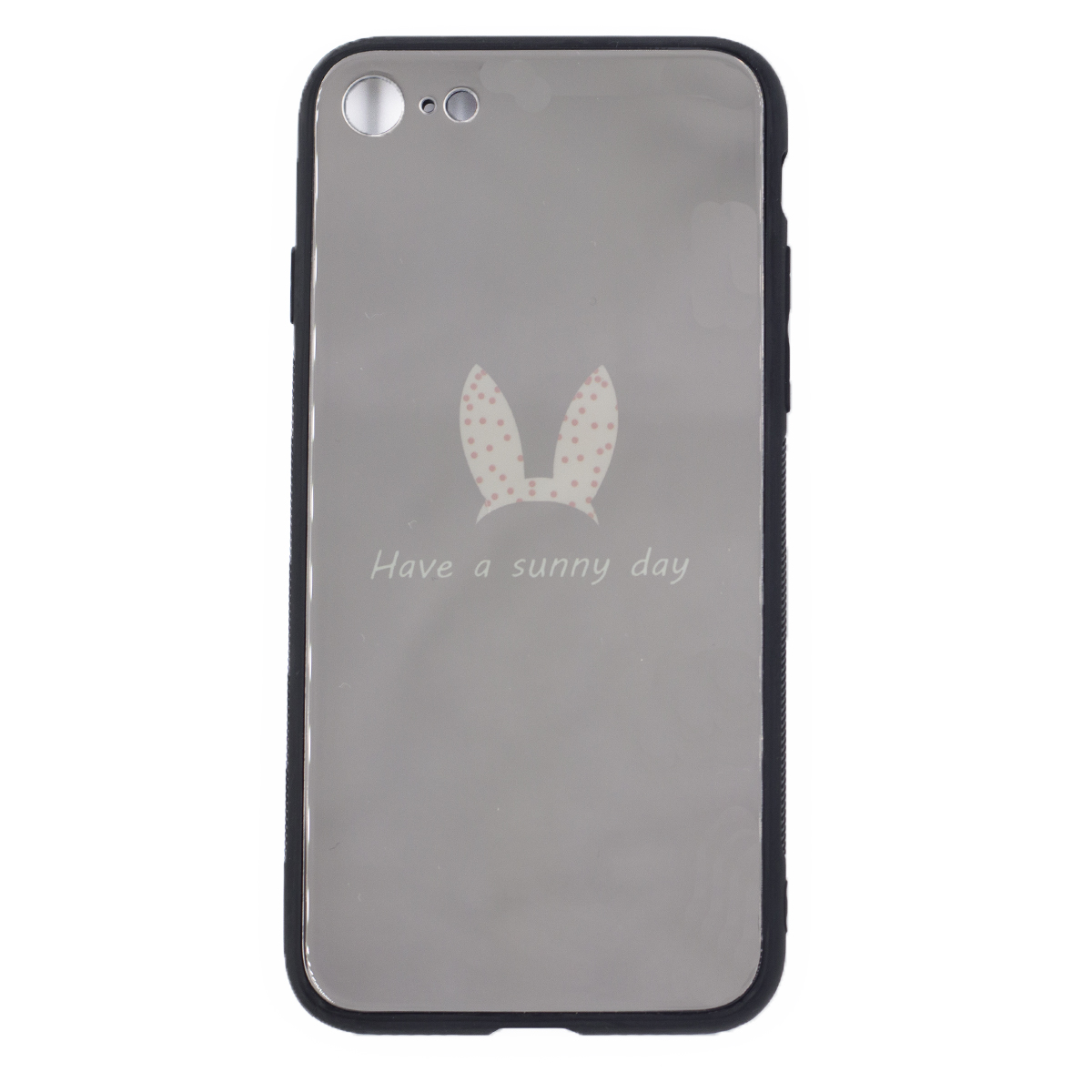 фото Чехол nuobi fashion mirror для iphone 7/8 (rabbit ears)