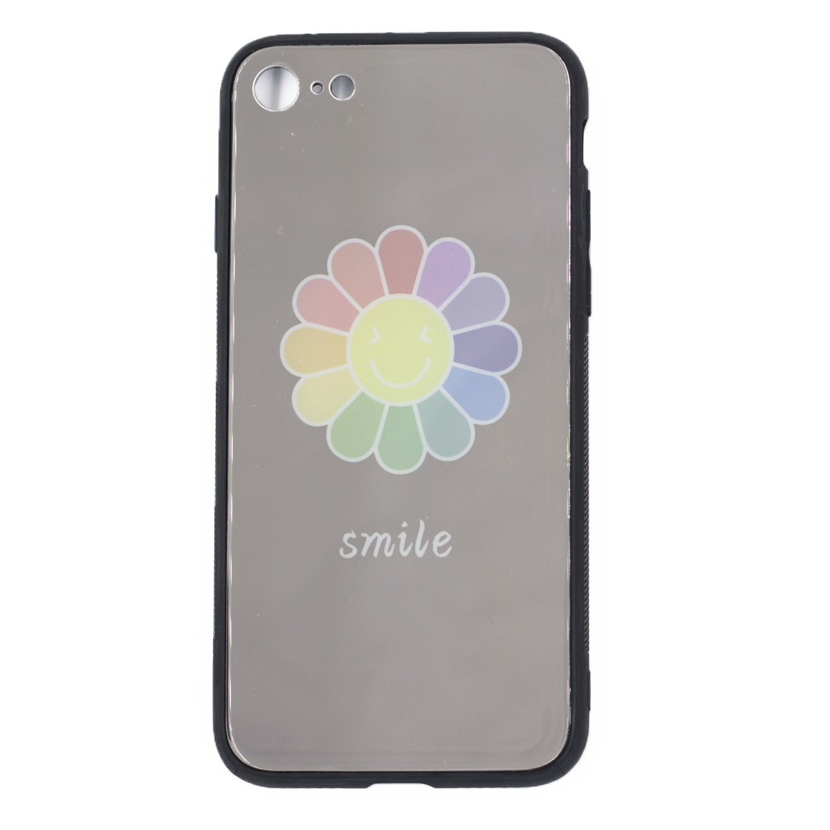 фото Чехол nuobi fashion mirror для iphone 7/8 (flower)