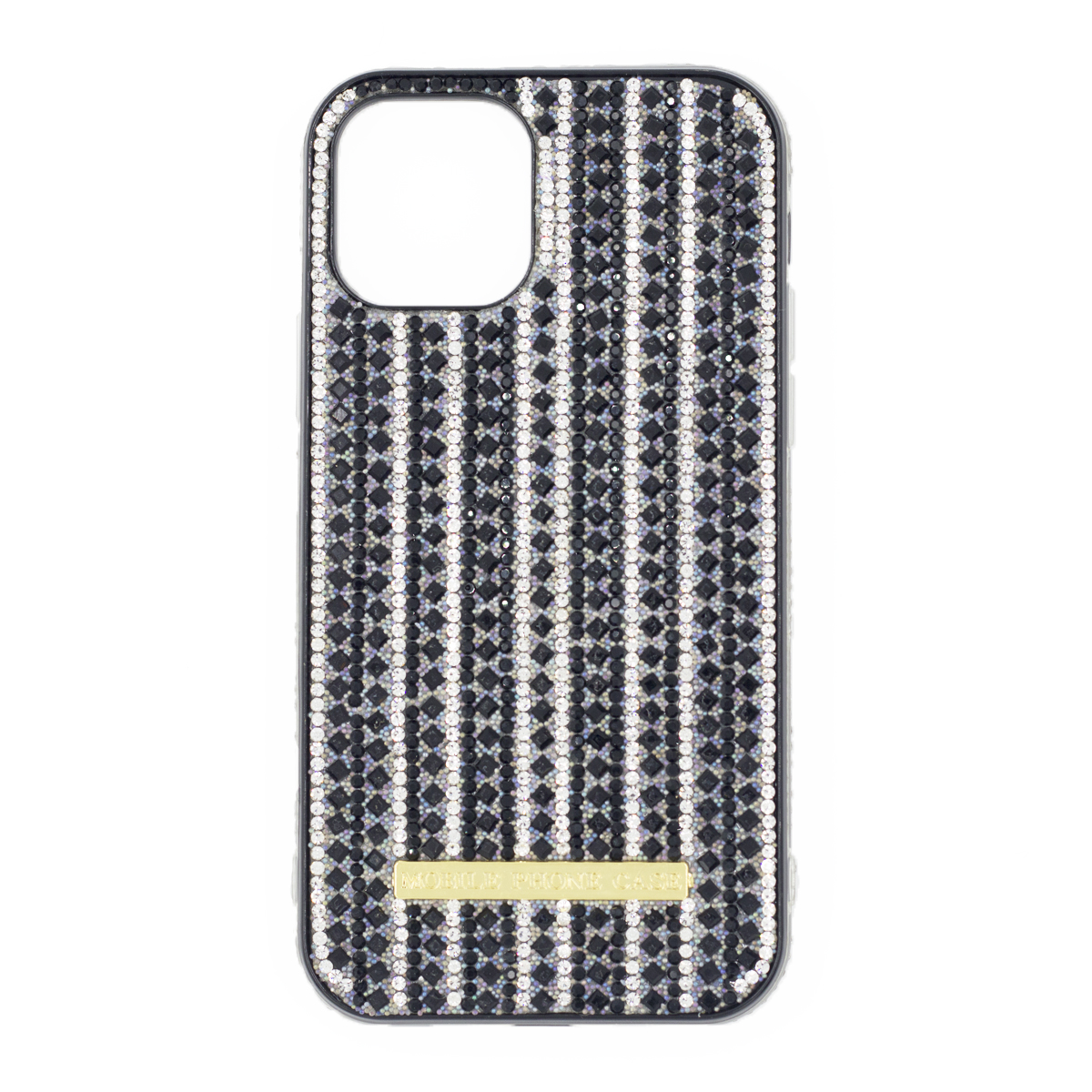 фото Чехол nuobi fashion diamonds ver.1 для iphone 11 pro (черный)