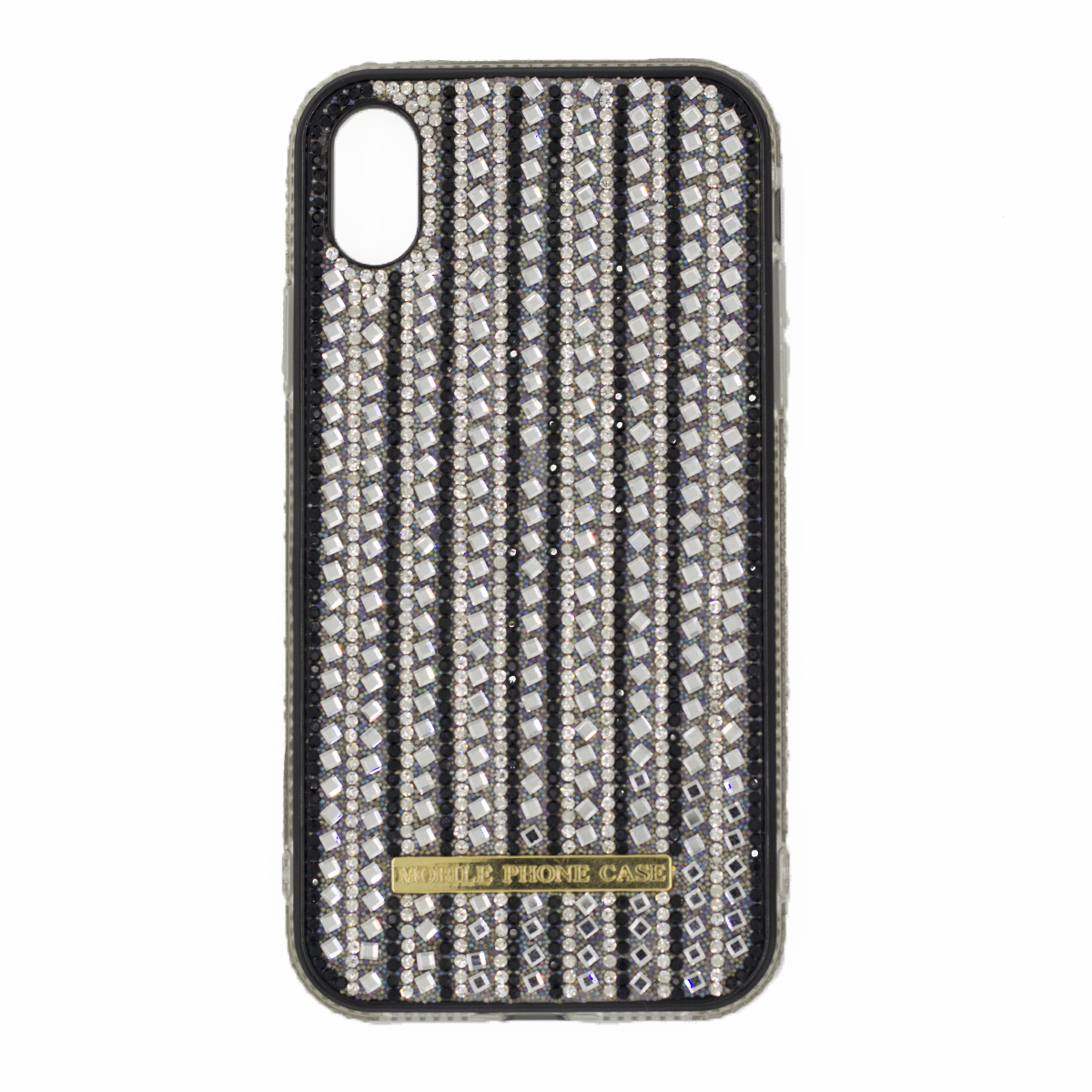 фото Чехол nuobi fashion diamonds ver.1 для iphone xs max (белый)