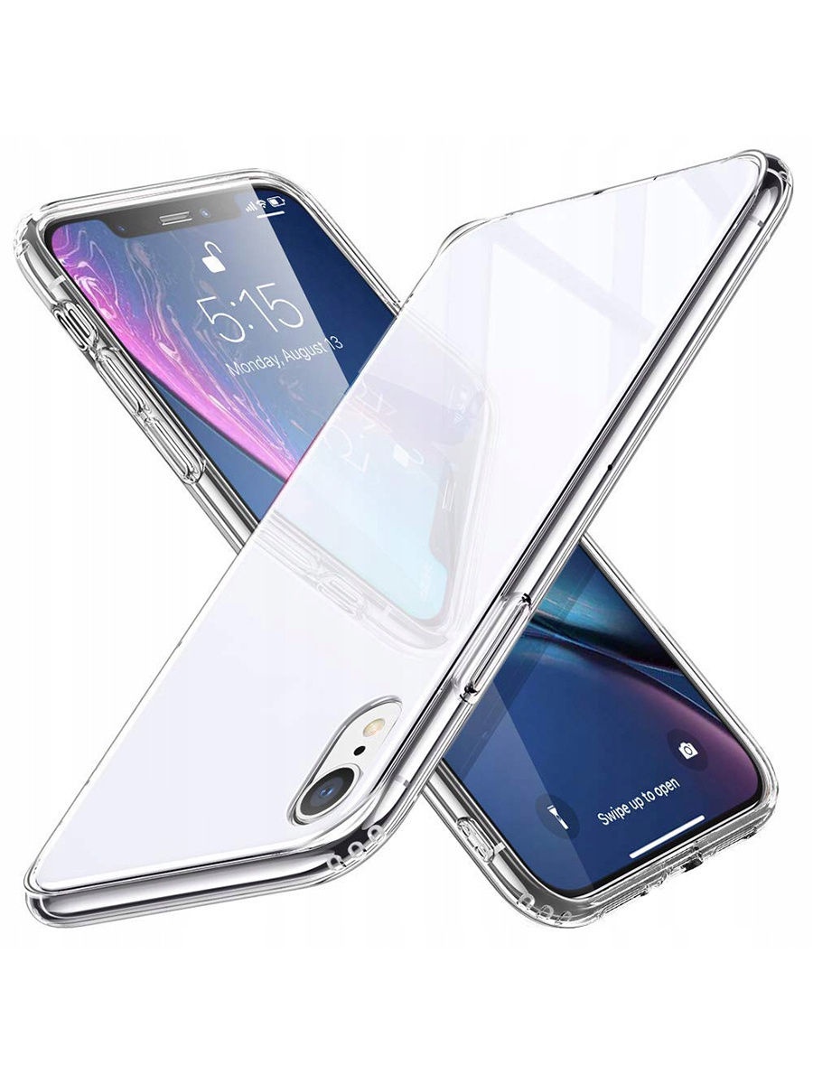 фото Чехол nuobi sil для iphone xr (прозрачный)