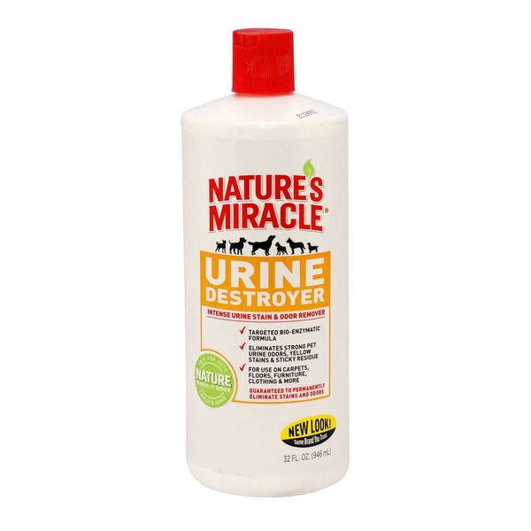 Уничтожитель пятен, запахов и осадка от мочи собак Nature's Miracle Urine Destroyer, 945мл, Urine Destroyer
Уничтожитель пятен, запахов и осадка от мочи собак Nature's Miracle Urine Destroyer, 945мл, Urine Destroyer