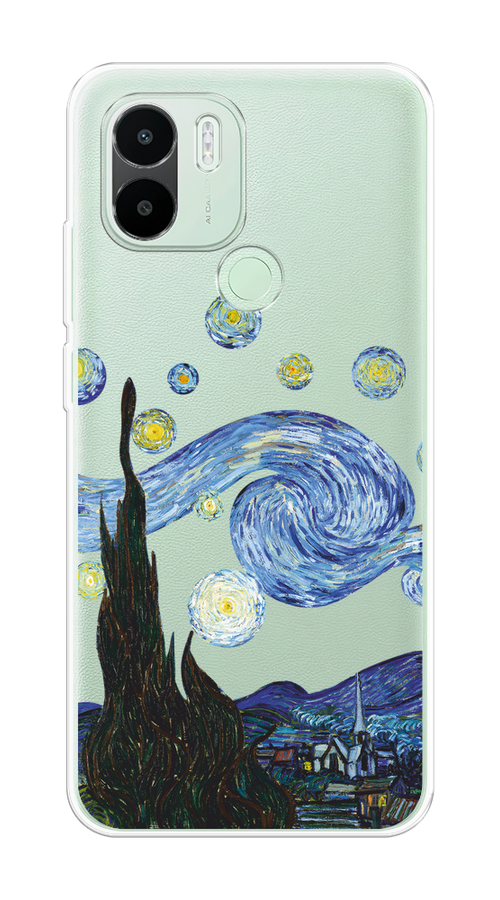 Чехол на Xiaomi Redmi A1+/Redmi A2+/C51/C50 "Ночь Ван Гога", Голубой;синий;черный, 318550-1
Чехол на Xiaomi Redmi A1+/Redmi A2+/C51/C50 "Ночь Ван Гога", Голубой;синий;черный, 318550-1