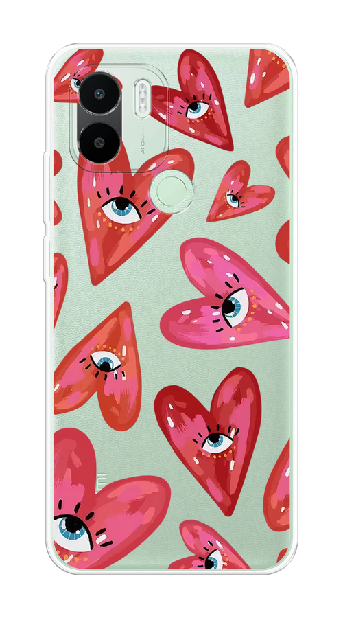 Чехол на Xiaomi Redmi A1+/Redmi A2+/C51/C50 "Сердечки с глазами", Коричневый;красный;розовый, 318550-1
Чехол на Xiaomi Redmi A1+/Redmi A2+/C51/C50 "Сердечки с глазами", Коричневый;красный;розовый, 318550-1