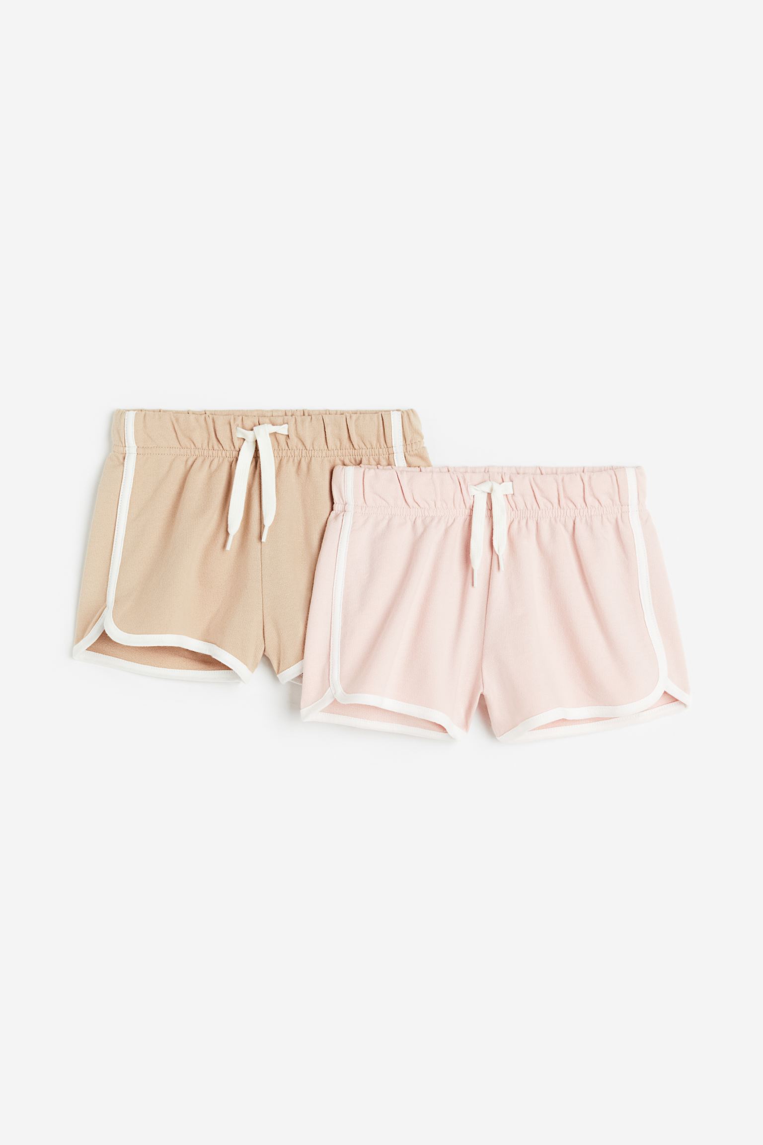 Комплект из 2 спортивных шорт H&M 158 Бежевый/Светло-розовый (доставка из-за рубежа), 1050774
Комплект из 2 спортивных шорт H&M 158 Бежевый/Светло-розовый (доставка из-за рубежа), 1050774