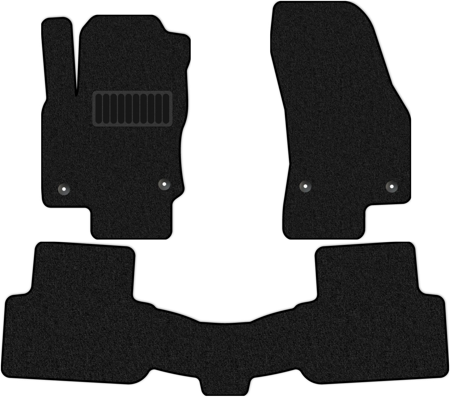 Коврики в салон Премиум+ для Volkswagen Tiguan 2 2021 - Н.В. задний цельный, 3 шт. черный, 5050-W3YL-P 
Коврики в салон Премиум+ для Volkswagen Tiguan 2 2021 - Н.В. задний цельный, 3 шт. черный, 5050-W3YL-P