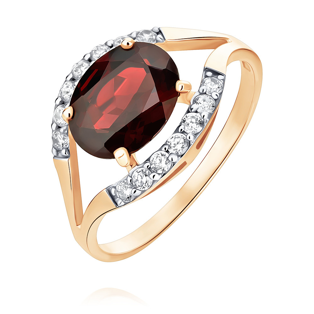 Кольцо из красного золота с гранатом/фианитом р. 19 ADAMAS 1411499-А500Д-655, 1411499-А500Д-655
Кольцо из красного золота с гранатом/фианитом р. 19 ADAMAS 1411499-А500Д-655, 1411499-А500Д-655