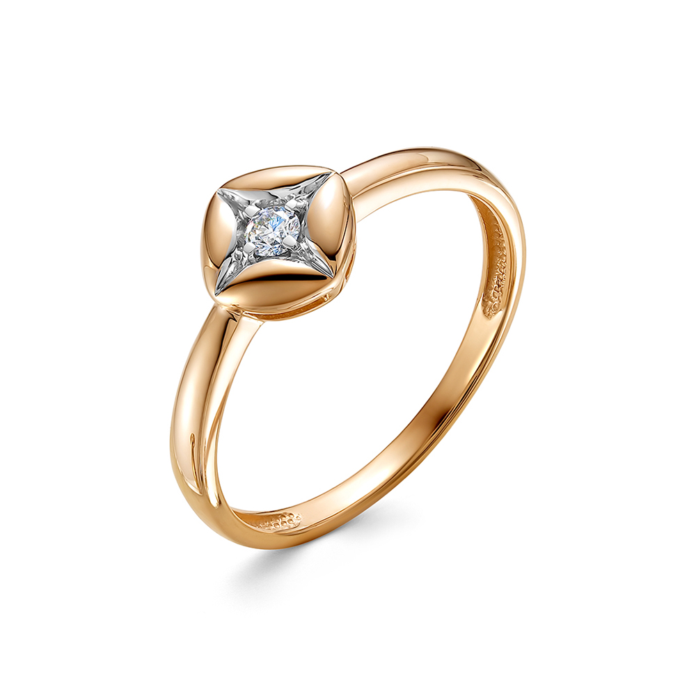 Кольцо из красного золота с бриллиантом р. 17 Vesna jewelry 11638-151-00-00, 11638-151-00-00
Кольцо из красного золота с бриллиантом р. 17 Vesna jewelry 11638-151-00-00, 11638-151-00-00