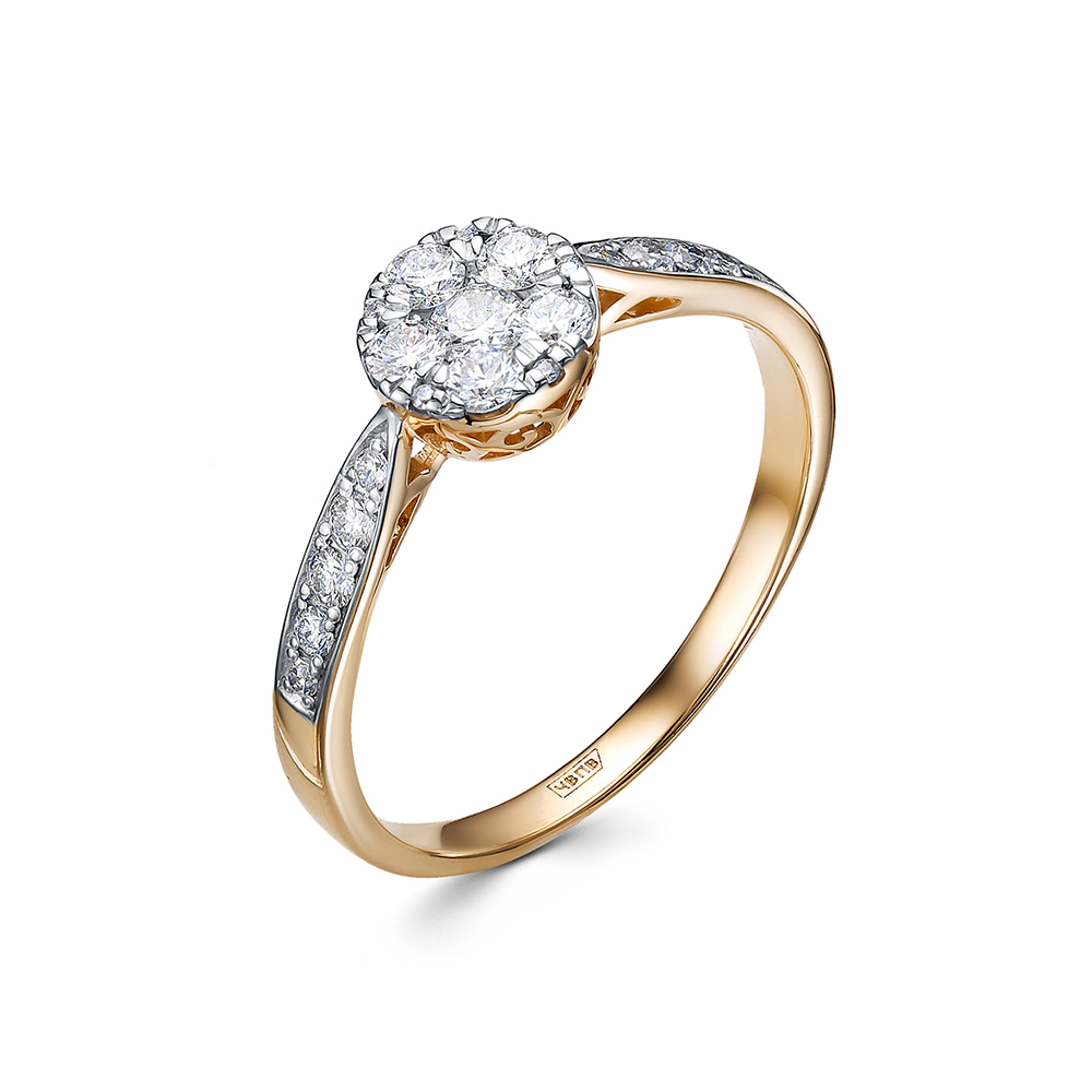 Кольцо из красного золота с бриллиантом р. 17 Vesna jewelry 11604-151-00-00, 11604-151-00-00
Кольцо из красного золота с бриллиантом р. 17 Vesna jewelry 11604-151-00-00, 11604-151-00-00