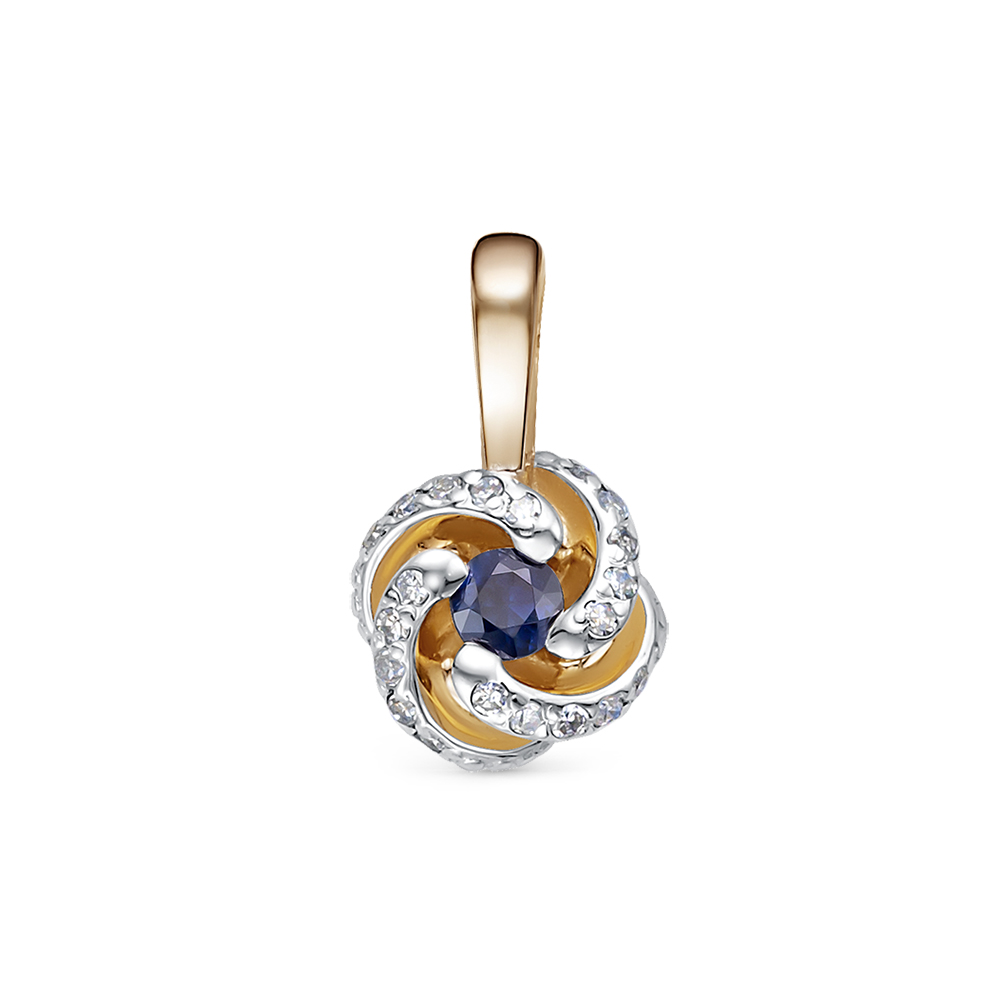 Кулон из красного золота с сапфиром и бриллиантом Vesna jewelry 31680-151-13-00, 31680-151-13-00
Кулон из красного золота с сапфиром и бриллиантом Vesna jewelry 31680-151-13-00, 31680-151-13-00