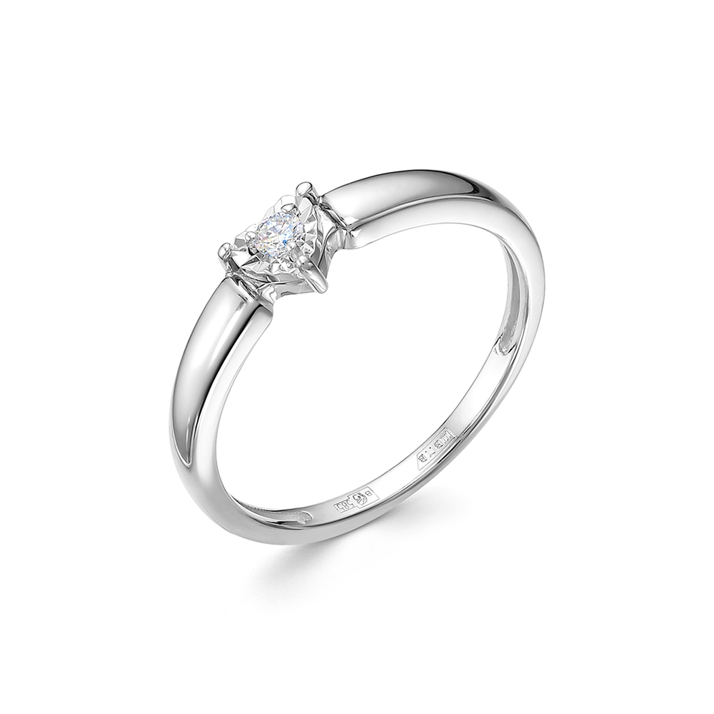 Кольцо из белого золота с бриллиантом р. 17 Vesna jewelry 12010-259-00-00, 12010-259-00-00
Кольцо из белого золота с бриллиантом р. 17 Vesna jewelry 12010-259-00-00, 12010-259-00-00