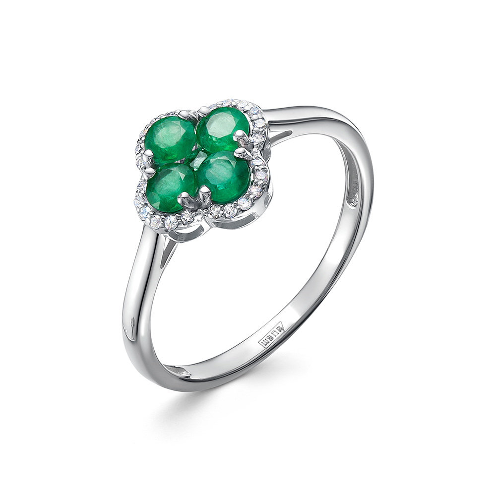 Кольцо из белого золота с изумрудом и бриллиантом р. 16 Vesna jewelry 11434-251-14-00, 11434-251-14-00
Кольцо из белого золота с изумрудом и бриллиантом р. 16 Vesna jewelry 11434-251-14-00, 11434-251-14-00