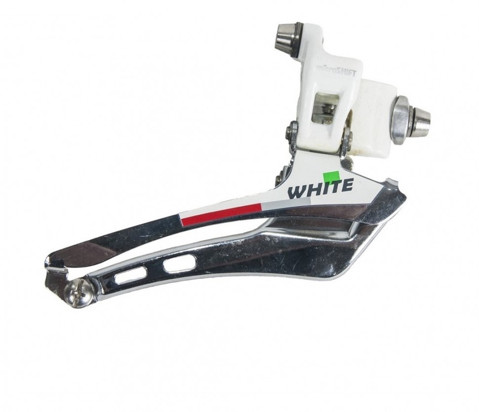 Передний переключатель MICROSHIFT ARSIS FD-R82F-W, для 2x10ск, нижняя тяга, в упор, красно, Красный;белый
Передний переключатель MICROSHIFT ARSIS FD-R82F-W, для 2x10ск, нижняя тяга, в упор, красно, Красный;белый