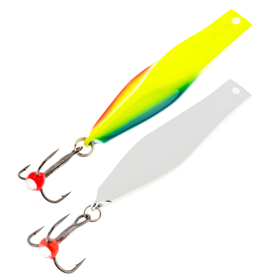 Блесна зимняя Akara Tournament Ice Stik 50 7 гр. 27 Sil, Серебристый;желтый;зеленый;красный, Ice Stik
Блесна зимняя Akara Tournament Ice Stik 50 7 гр. 27 Sil, Серебристый;желтый;зеленый;красный, Ice Stik