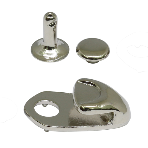 фото Крючок обувной 19мм (никель), 20 шт айрис