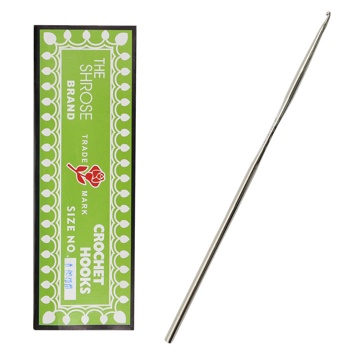 фото Крючок вязальный айрис, 0333-6050, 0,6 мм, 12 шт