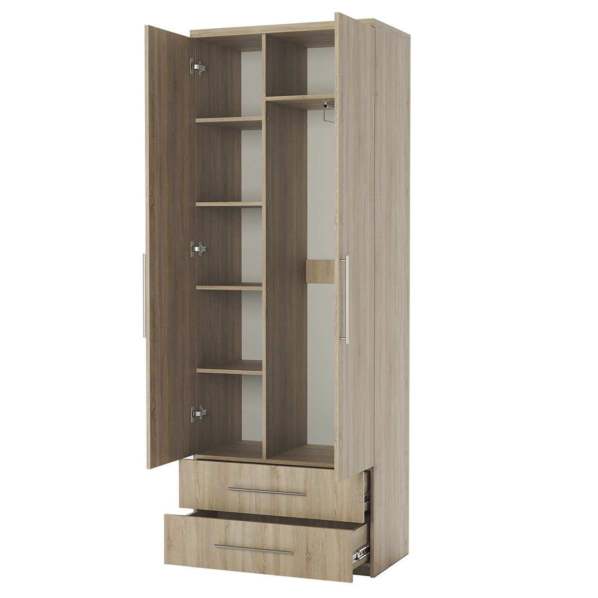 Шкаф Шарм-Дизайн Мелодия МКЯ-22 90х45х240 Дуб Сонома, Бежевый, Мелодия МКЯ-22
Шкаф Шарм-Дизайн Мелодия МКЯ-22 90х45х240 Дуб Сонома, Бежевый, Мелодия МКЯ-22