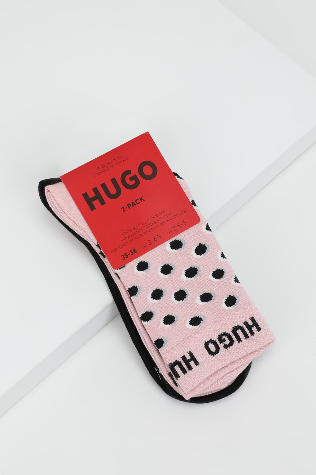 Комплект носков женских HUGO BOSS 50524268 разноцветных - 2 пары, Разноцветный, 50524268
Комплект носков женских HUGO BOSS 50524268 разноцветных - 2 пары, Разноцветный, 50524268