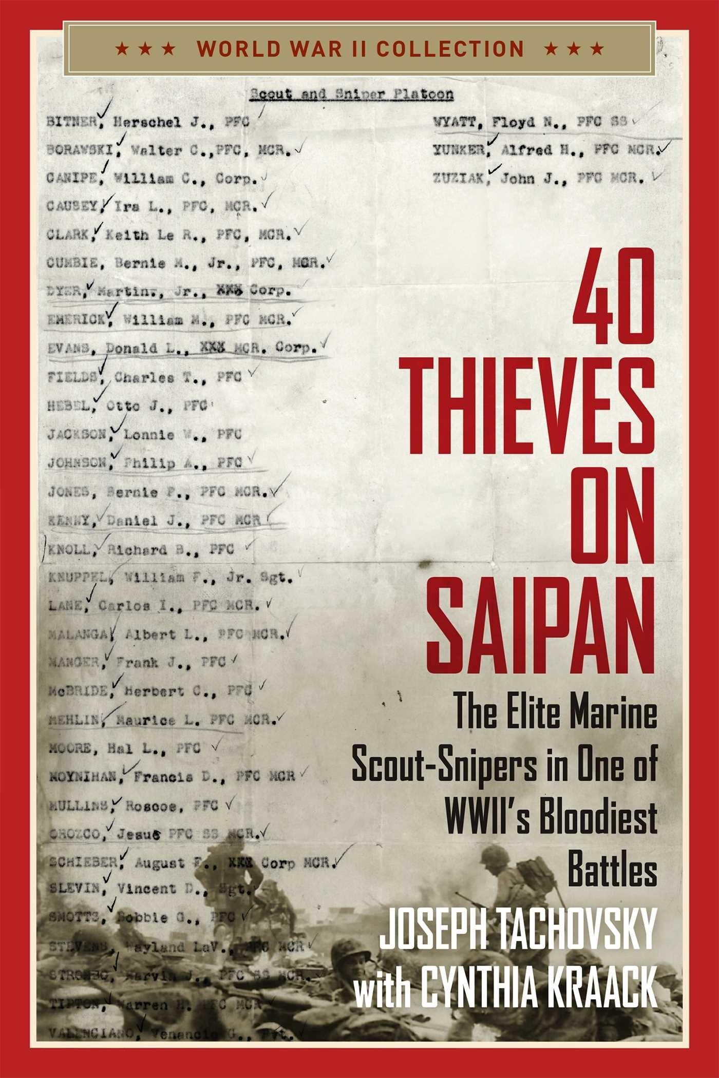 40 Thieves on Saipan The Elite Marine Scout-Snipers in One of WWII's Bloodiest Battles
40 Thieves on Saipan The Elite Marine Scout-Snipers in One of WWII's Bloodiest Battles