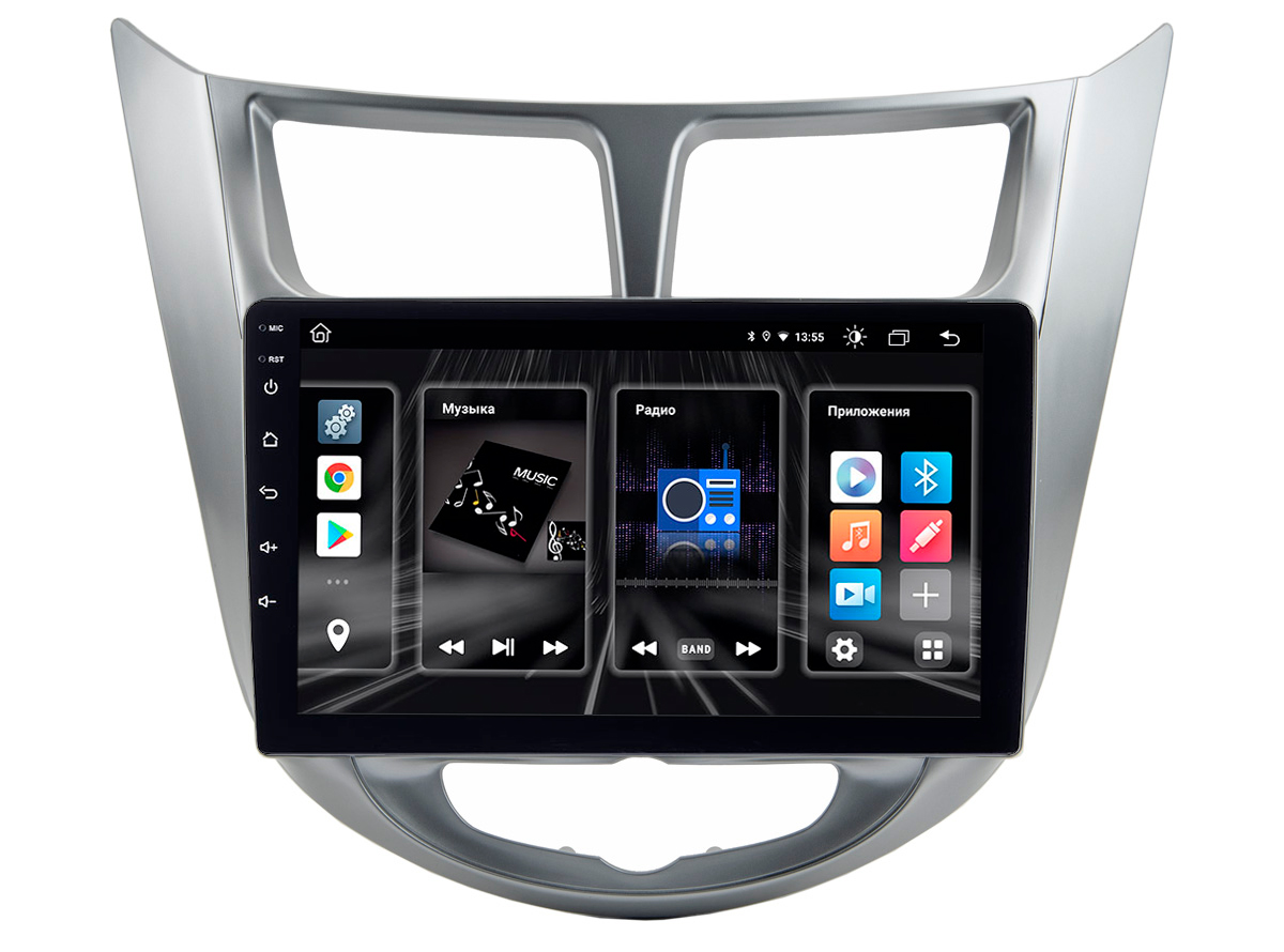 Автомагнитола для Hyundai Solaris 11-17 (Android 10) DSP 9" (Incar DTA2-2401), Hyundai
Автомагнитола для Hyundai Solaris 11-17 (Android 10) DSP 9" (Incar DTA2-2401), Hyundai