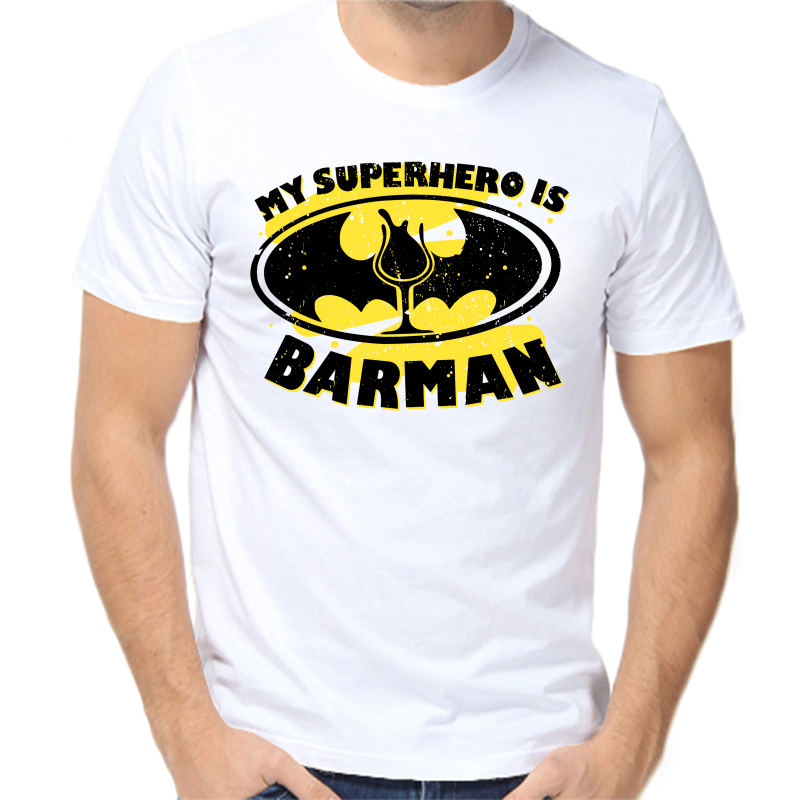 Футболка мужская белая 44 р-р my superhero is barman, Белый, fm_my_superhero_is_barman
Футболка мужская белая 44 р-р my superhero is barman, Белый, fm_my_superhero_is_barman