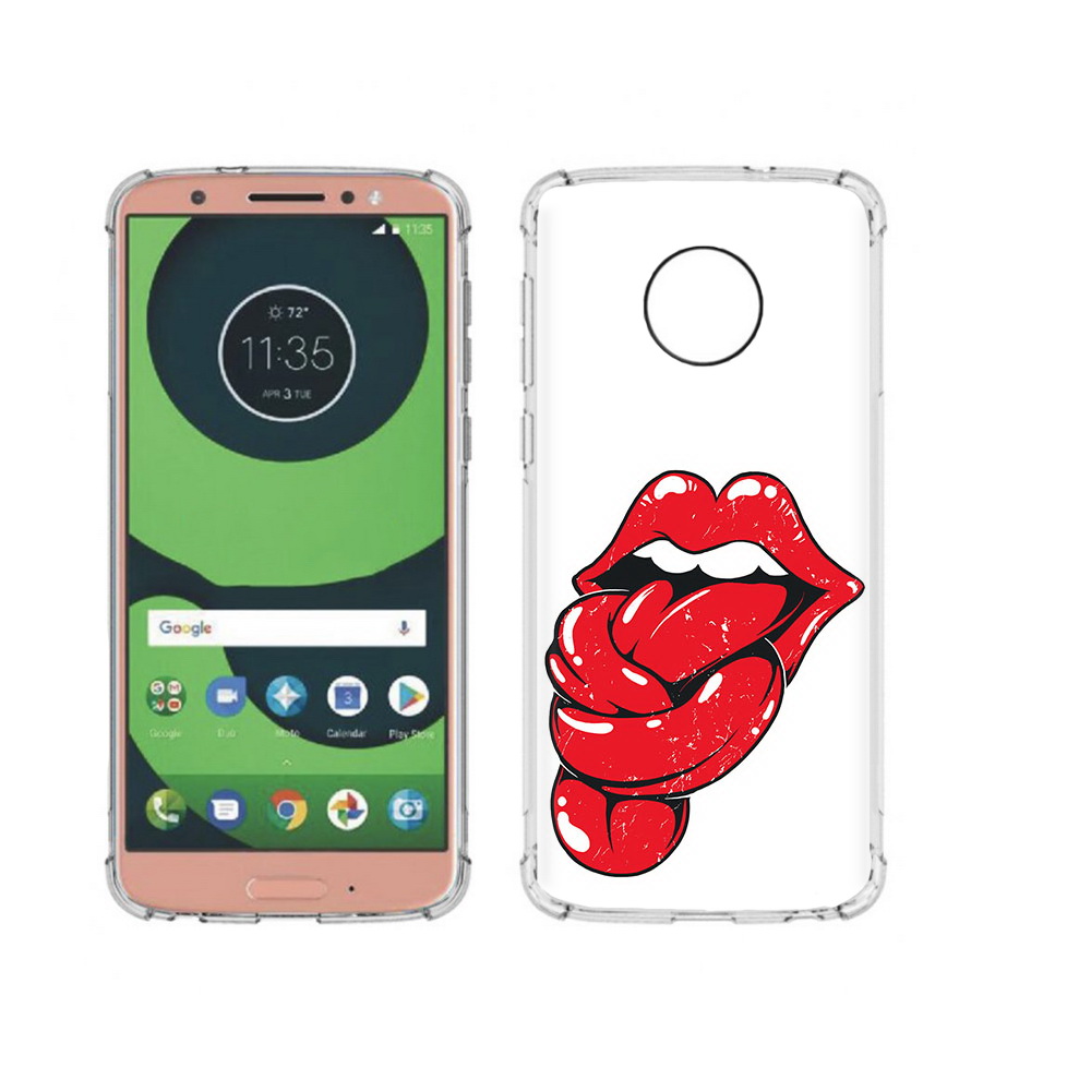 Чехол MyPads Tocco для Motorola Moto G6 яркие губы с языком (PT99805.376.705), Прозрачный, Tocco
Чехол MyPads Tocco для Motorola Moto G6 яркие губы с языком (PT99805.376.705), Прозрачный, Tocco