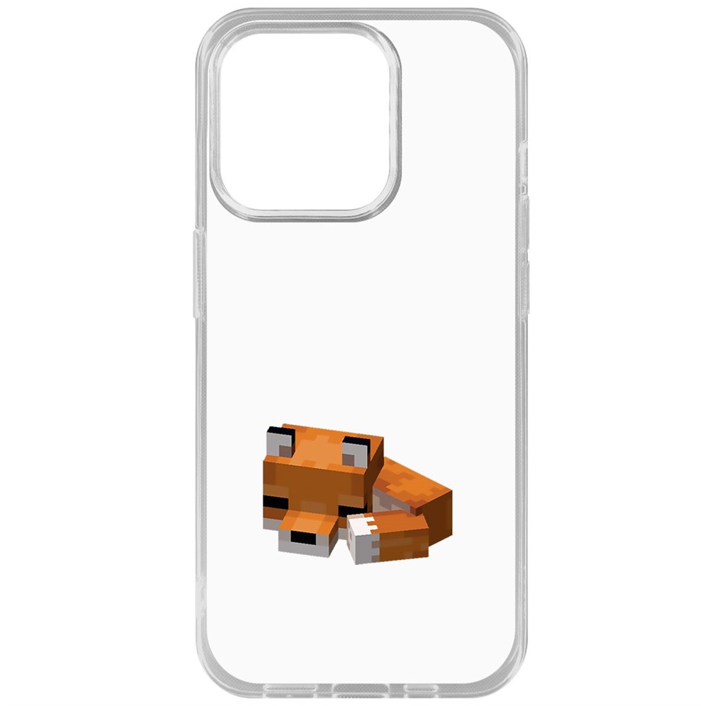 Чехол-накладка Krutoff Clear Case Minecraft-Спящий Лисенок для iPhone 15 Pro, Прозрачный
Чехол-накладка Krutoff Clear Case Minecraft-Спящий Лисенок для iPhone 15 Pro, Прозрачный