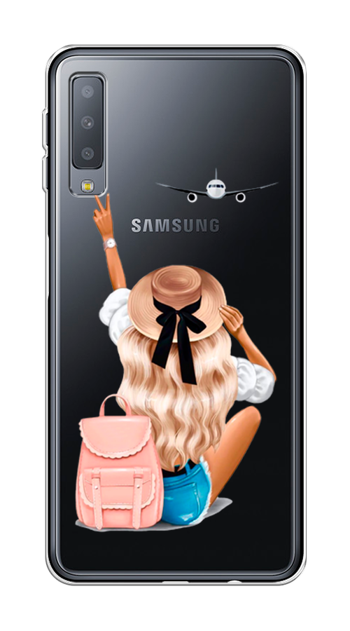 Чехол Awog на Samsung Galaxy A7 2018 "Автостопом самолетом", Бежевый;розовый;голубой, 26750-7
Чехол Awog на Samsung Galaxy A7 2018 "Автостопом самолетом", Бежевый;розовый;голубой, 26750-7