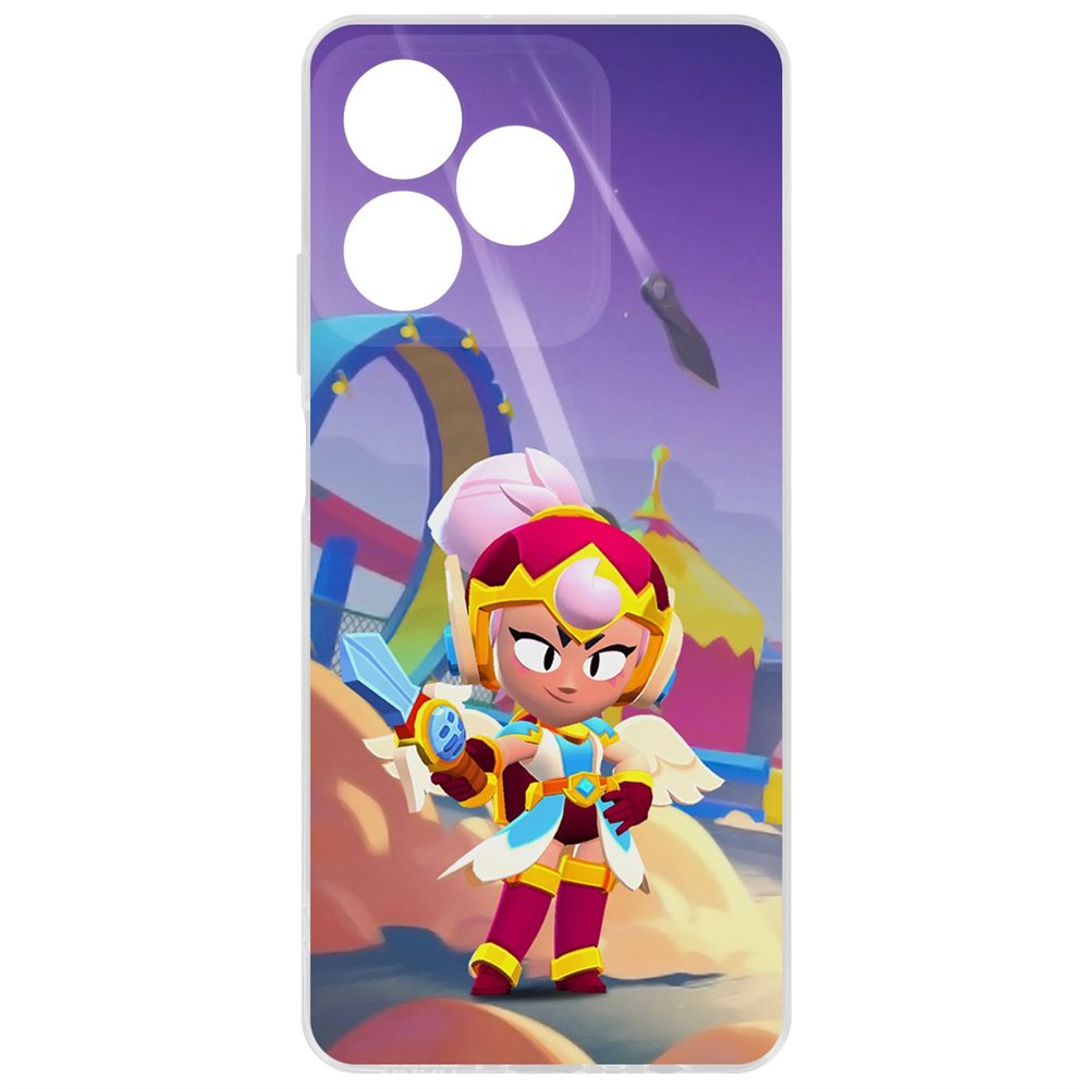 Чехол-накладка Krutoff Clear Case Brawl Stars-Валькирия Джанет для Realme C51, Прозрачный
Чехол-накладка Krutoff Clear Case Brawl Stars-Валькирия Джанет для Realme C51, Прозрачный