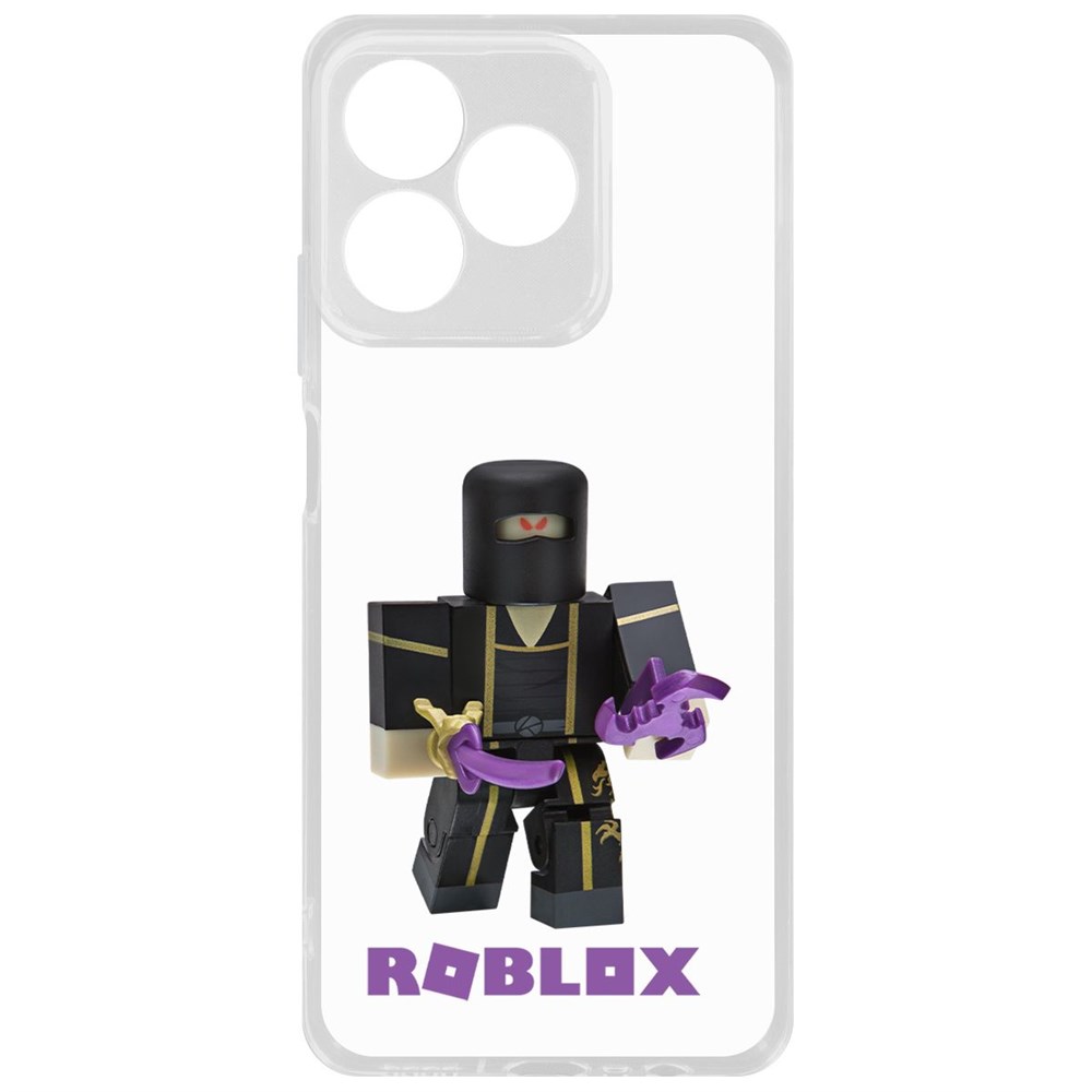 Чехол-накладка Krutoff Clear Case Roblox-Ниндзя Ассасин для Realme C53, Прозрачный
Чехол-накладка Krutoff Clear Case Roblox-Ниндзя Ассасин для Realme C53, Прозрачный