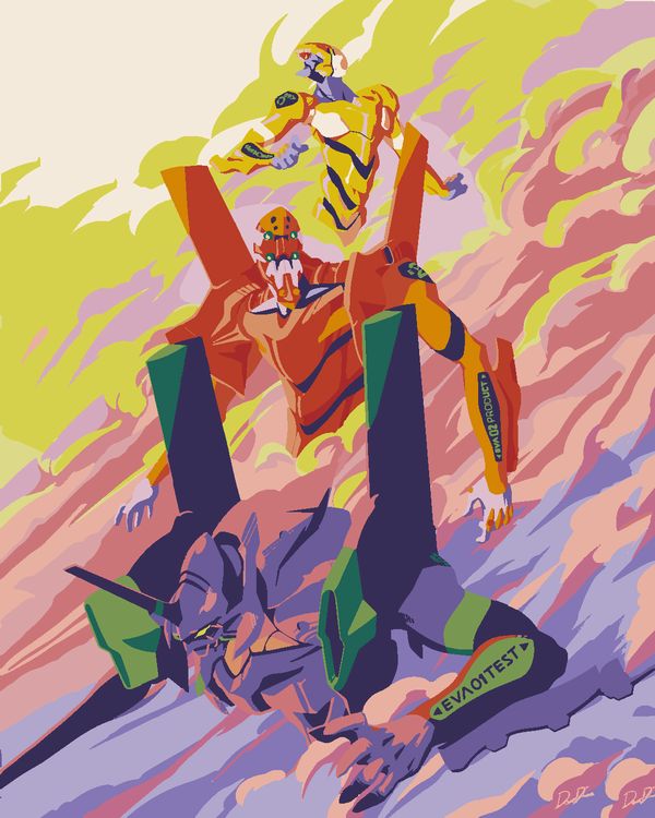 Картина по номерам Артвентура «Evangelion Евангелион: Роботы Ева», 02ART4050EVAN11, Evangelion Евангелион: Роботы Ева
Картина по номерам Артвентура «Evangelion Евангелион: Роботы Ева», 02ART4050EVAN11, Evangelion Евангелион: Роботы Ева