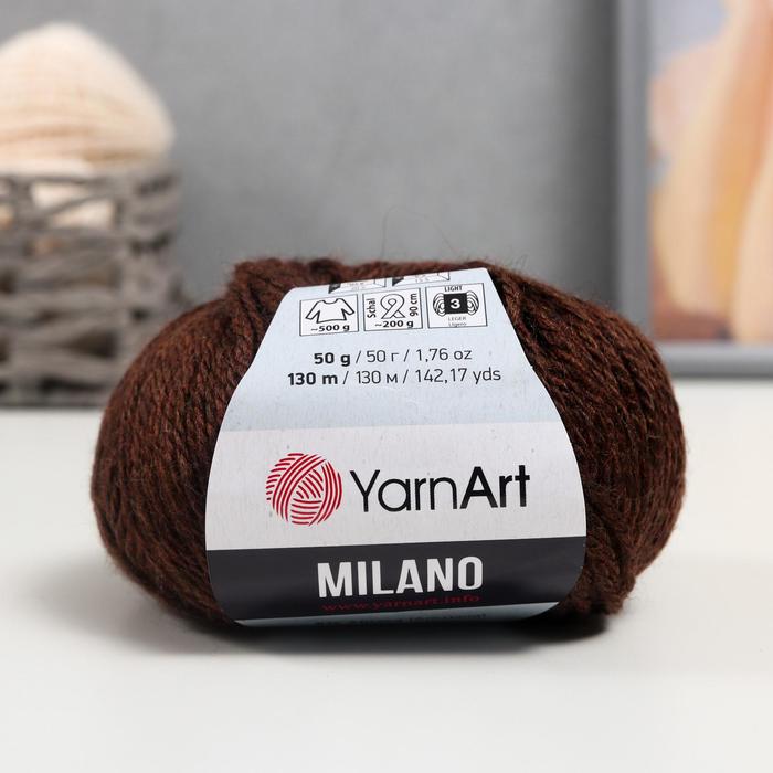 Пряжа "Milano" 8%альпака, 20%шерсть, 8%вискоза, 64%акрил 130м/50гр (871), Коричневый, Пряжа для вязания "Milano"
Пряжа "Milano" 8%альпака, 20%шерсть, 8%вискоза, 64%акрил 130м/50гр (871), Коричневый, Пряжа для вязания "Milano"