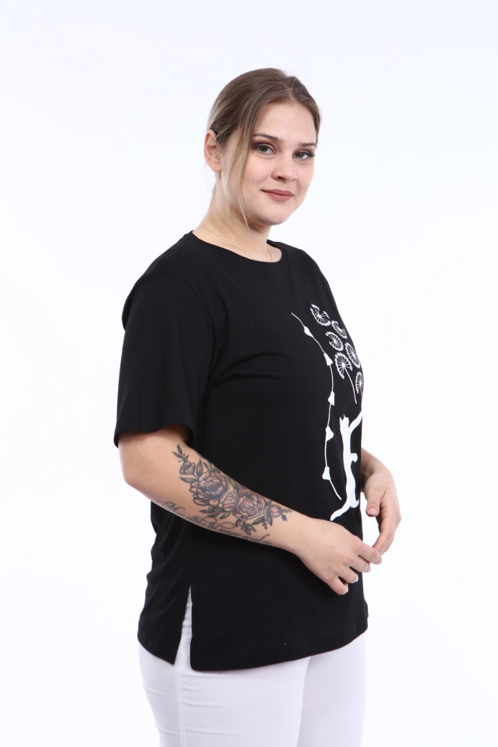 Футболка женская Pianoluce P-2875 черная 52 RU (товары доставляются из-за рубежа), P-2875
Футболка женская Pianoluce P-2875 черная 52 RU (товары доставляются из-за рубежа), P-2875