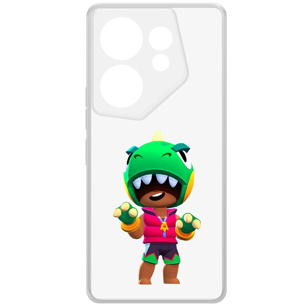 Чехол-накладка Krutoff Clear Case Brawl Stars-Дино Леон для TECNO Camon 20 Premier, Прозрачный
Чехол-накладка Krutoff Clear Case Brawl Stars-Дино Леон для TECNO Camon 20 Premier, Прозрачный