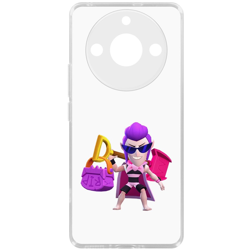 Чехол-накладка Krutoff Clear Case Brawl Stars-Пляжный Мортис для Realme 11 Pro+, Прозрачный
Чехол-накладка Krutoff Clear Case Brawl Stars-Пляжный Мортис для Realme 11 Pro+, Прозрачный