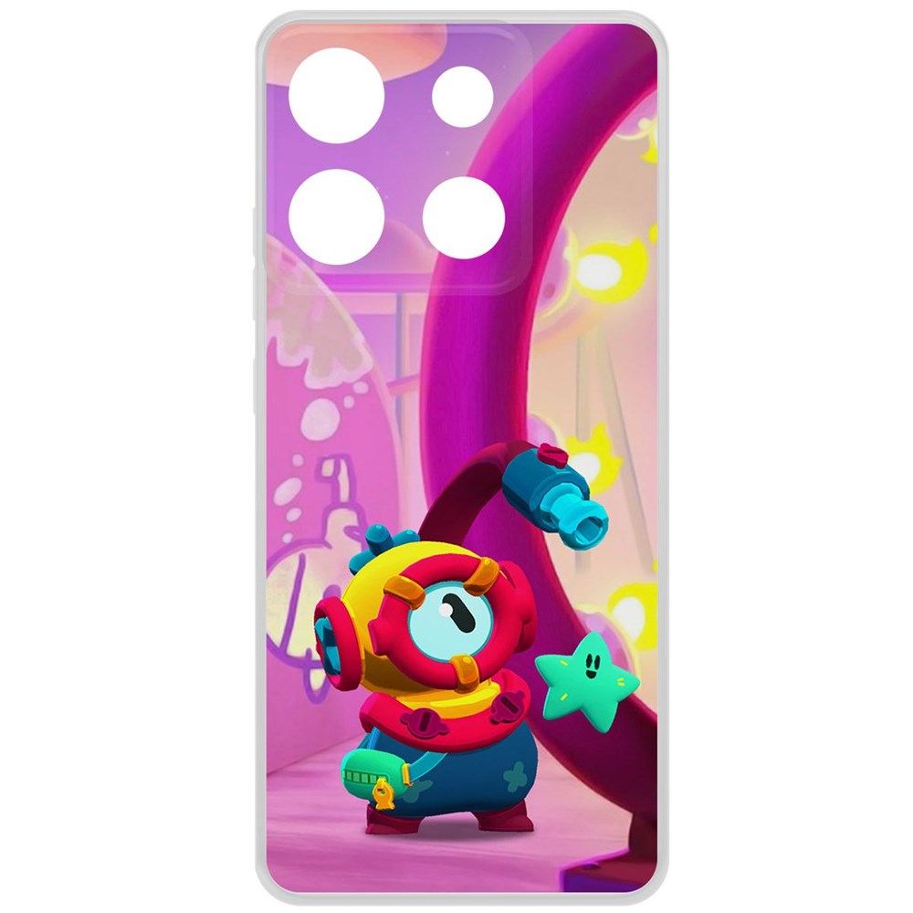 Чехол-накладка Krutoff Clear Case Brawl Stars-Отис для INFINIX Smart 7 Plus, Прозрачный
Чехол-накладка Krutoff Clear Case Brawl Stars-Отис для INFINIX Smart 7 Plus, Прозрачный