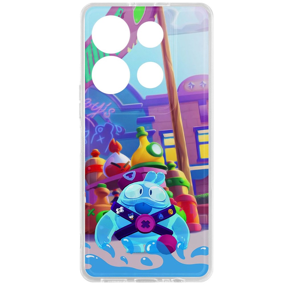 Чехол-накладка Krutoff Clear Case Brawl Stars-Скуик для INFINIX Note 30 VIP, Прозрачный
Чехол-накладка Krutoff Clear Case Brawl Stars-Скуик для INFINIX Note 30 VIP, Прозрачный