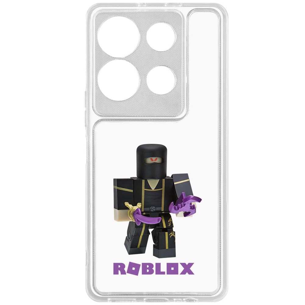 Чехол-накладка Krutoff Clear Case Roblox-Ниндзя Ассасин для INFINIX Note 30 VIP, Прозрачный
Чехол-накладка Krutoff Clear Case Roblox-Ниндзя Ассасин для INFINIX Note 30 VIP, Прозрачный