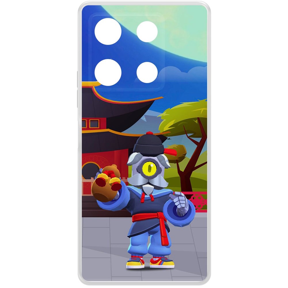 Чехол-накладка Krutoff Clear Case Brawl Stars-Великий Мастер Барли для INFINIX Note 30 Pro, Прозрачный
Чехол-накладка Krutoff Clear Case Brawl Stars-Великий Мастер Барли для INFINIX Note 30 Pro, Прозрачный