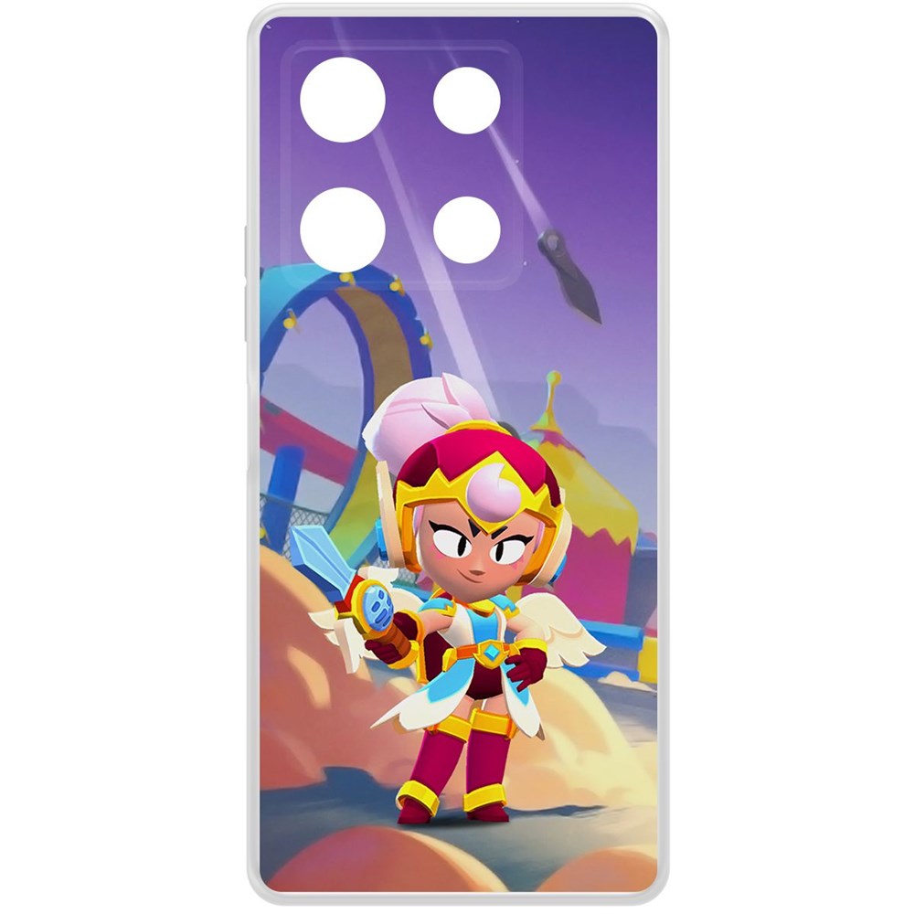 Чехол-накладка Krutoff Clear Case Brawl Stars-Валькирия Джанет для INFINIX Note 30 Pro, Прозрачный
Чехол-накладка Krutoff Clear Case Brawl Stars-Валькирия Джанет для INFINIX Note 30 Pro, Прозрачный