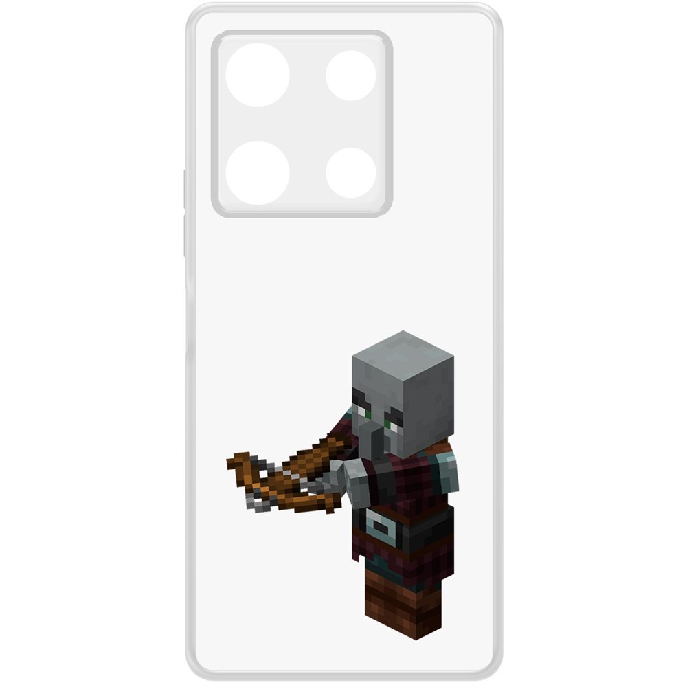 Чехол-накладка Krutoff Clear Case Minecraft-Разбойник для INFINIX Note 30 Pro, Прозрачный
Чехол-накладка Krutoff Clear Case Minecraft-Разбойник для INFINIX Note 30 Pro, Прозрачный