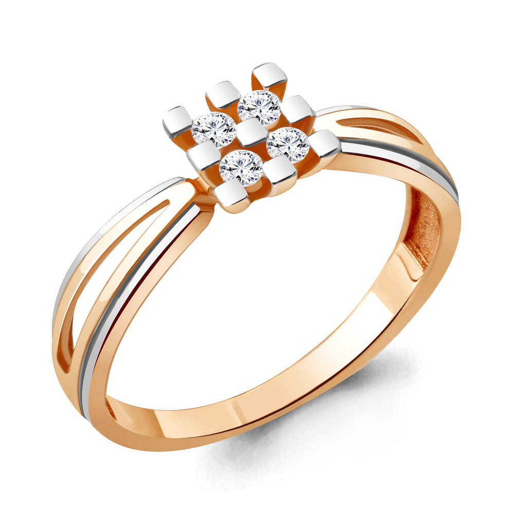 Кольцо из красного золота с бриллиантом р. 17,5 Aquamarine 963812к_585_кз, 963812к_585_кз
Кольцо из красного золота с бриллиантом р. 17,5 Aquamarine 963812к_585_кз, 963812к_585_кз