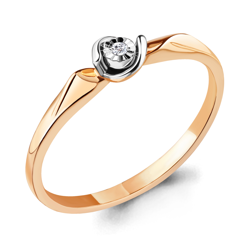 Кольцо из красного золота с бриллиантом р. 17 Aquamarine 963732к_585_кз, 963732к_585_кз
Кольцо из красного золота с бриллиантом р. 17 Aquamarine 963732к_585_кз, 963732к_585_кз