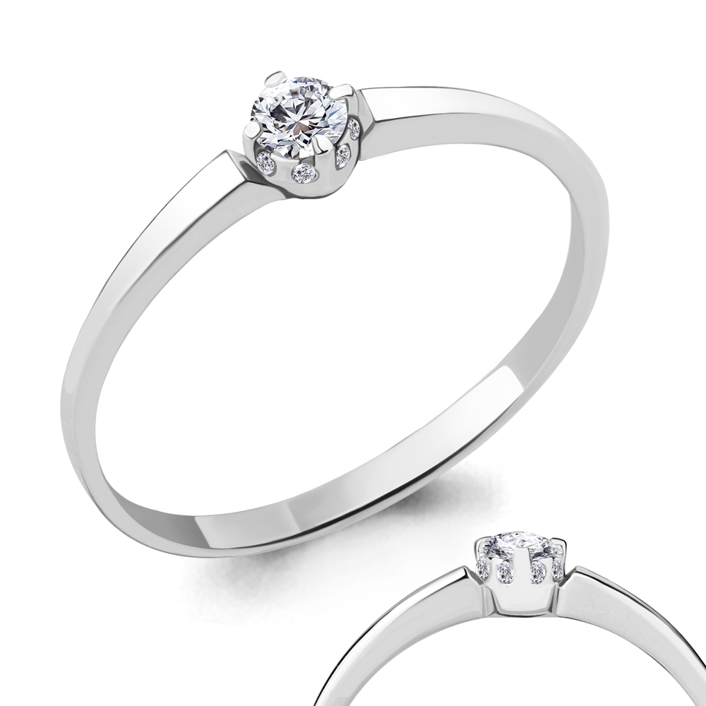 Кольцо помолвочное из белого золота с бриллиантом р., Aquamarine 963690А, 963690А_585_бз
Кольцо помолвочное из белого золота с бриллиантом р., Aquamarine 963690А, 963690А_585_бз