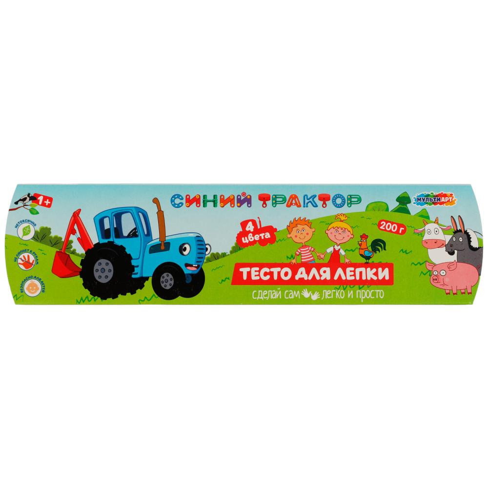 Тесто для лепки Синий трактор, 4 цвета по 50 г, Multi Art PD4-STR, Синий;желтый;красный;зеленый
Тесто для лепки Синий трактор, 4 цвета по 50 г, Multi Art PD4-STR, Синий;желтый;красный;зеленый