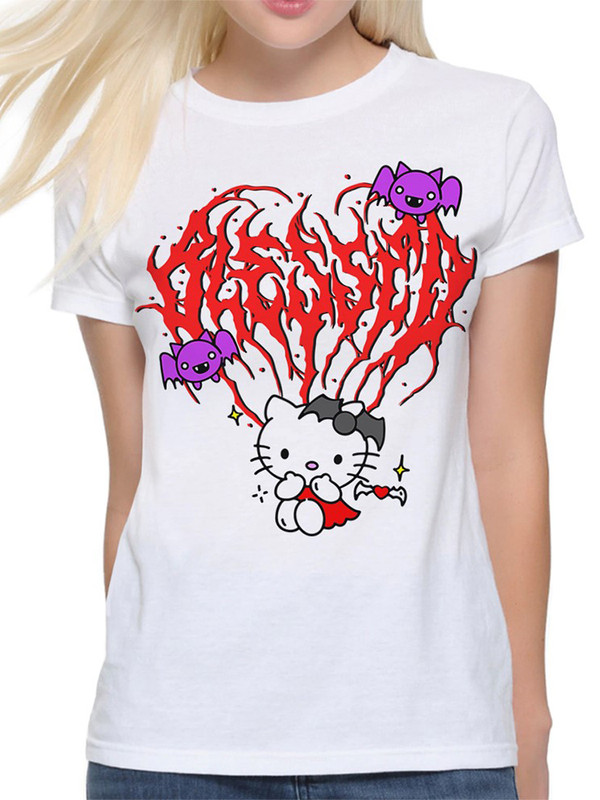 Футболка женская DreamShirts Studio Hello Kitty / Хеллоу Китти / Аниме белая 2XL, Белый, Hello Kitty / Хеллоу Китти / Аниме
Футболка женская DreamShirts Studio Hello Kitty / Хеллоу Китти / Аниме белая 2XL, Белый, Hello Kitty / Хеллоу Китти / Аниме