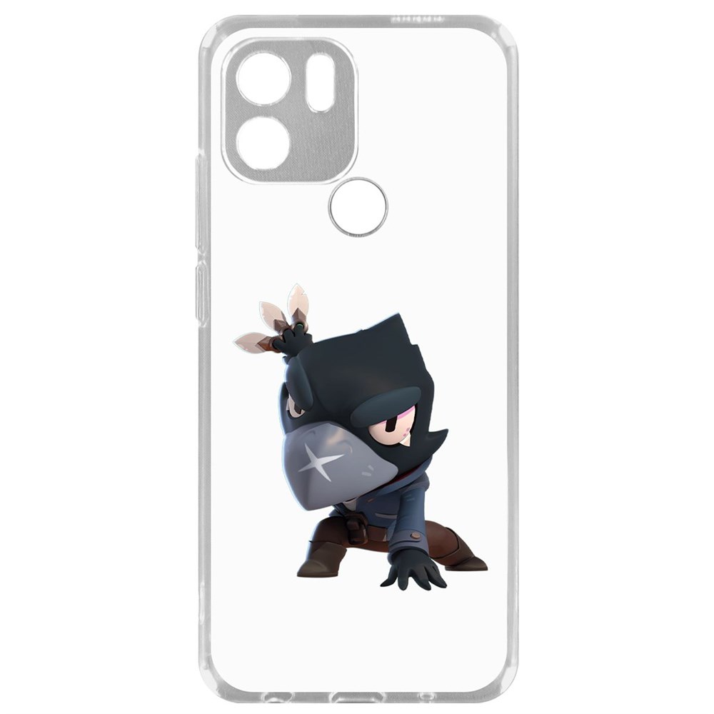 Чехол-накладка Krutoff Clear Case Brawl Stars-Ворон для Xiaomi Poco C51, Прозрачный
Чехол-накладка Krutoff Clear Case Brawl Stars-Ворон для Xiaomi Poco C51, Прозрачный