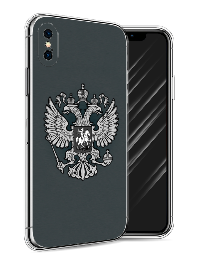 Чехол Awog на Apple iPhone X (10) / Айфон X (10) "Герб России серый", Разноцветный, 11050-5
Чехол Awog на Apple iPhone X (10) / Айфон X (10) "Герб России серый", Разноцветный, 11050-5