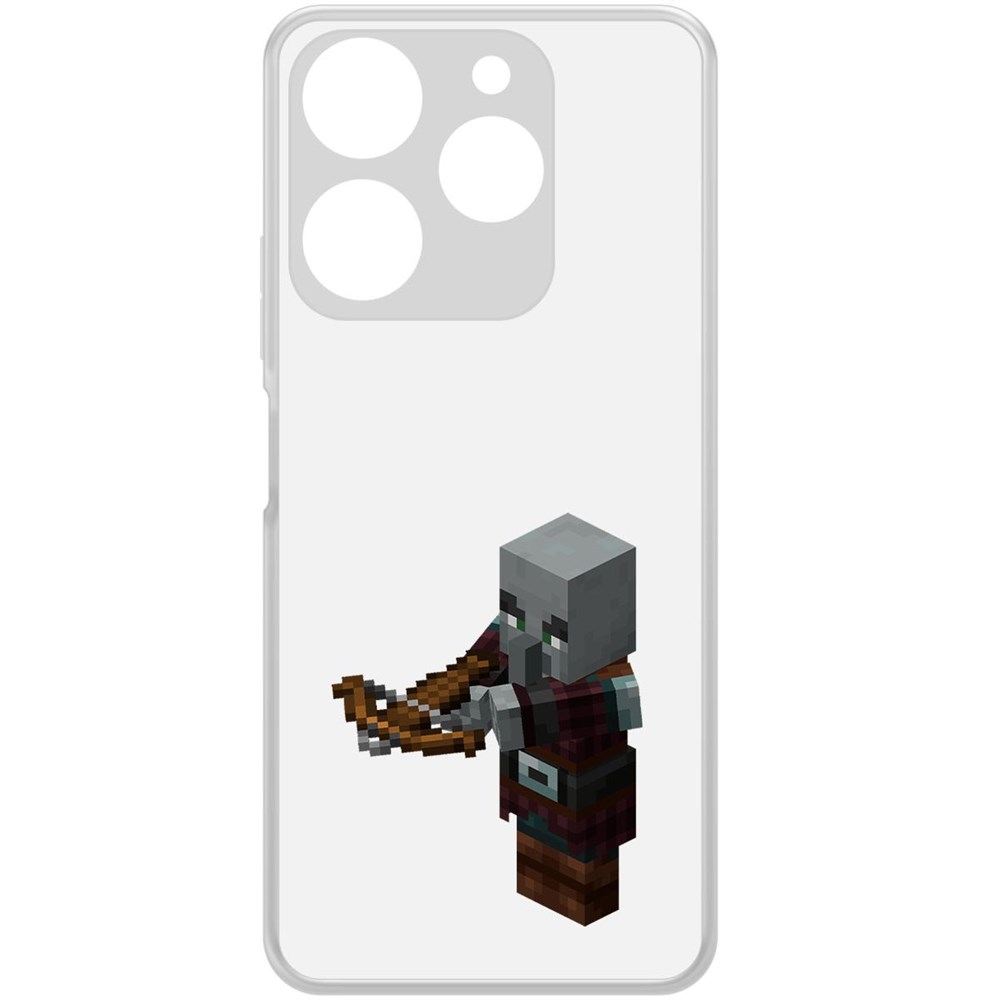 Чехол-накладка Krutoff Clear Case Minecraft-Разбойник для TECNO Spark 10 Pro, Прозрачный
Чехол-накладка Krutoff Clear Case Minecraft-Разбойник для TECNO Spark 10 Pro, Прозрачный